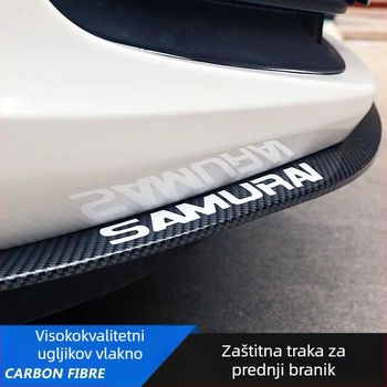 Gumena traka protiv sudara za prednji dio automobila, silikonska, model QC, prilagodljiva obrada