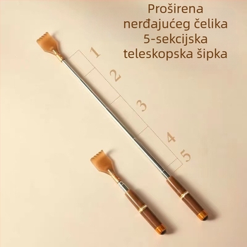 Massager za ublažavanje svrbeža – drvo/bambus – za starije osobe