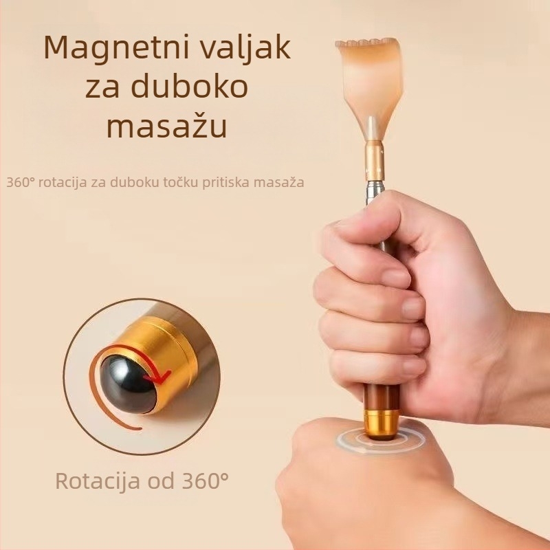 Massager za ublažavanje svrbeža – drvo/bambus – za starije osobe