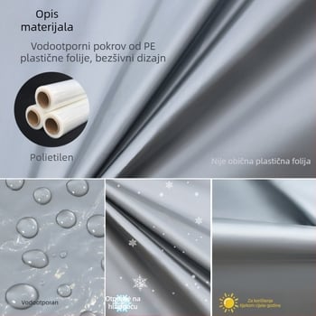 coveryoo Navlaka za auto za sedan — Lakoća, Vodootpornost i Zaštita od prašine, Prilagodljiva, Težina 1 kg, Materijal: Drugo