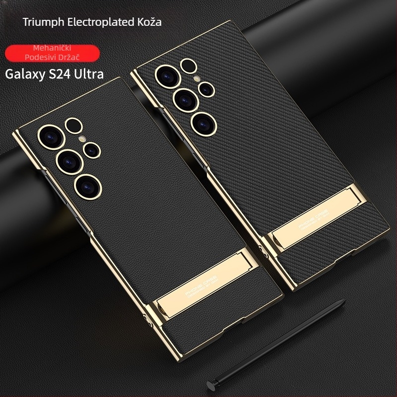 Kućište za Samsung S24 Ultra s nosačem – otporno na padove, PC materijal, injekcijsko oblikovanje