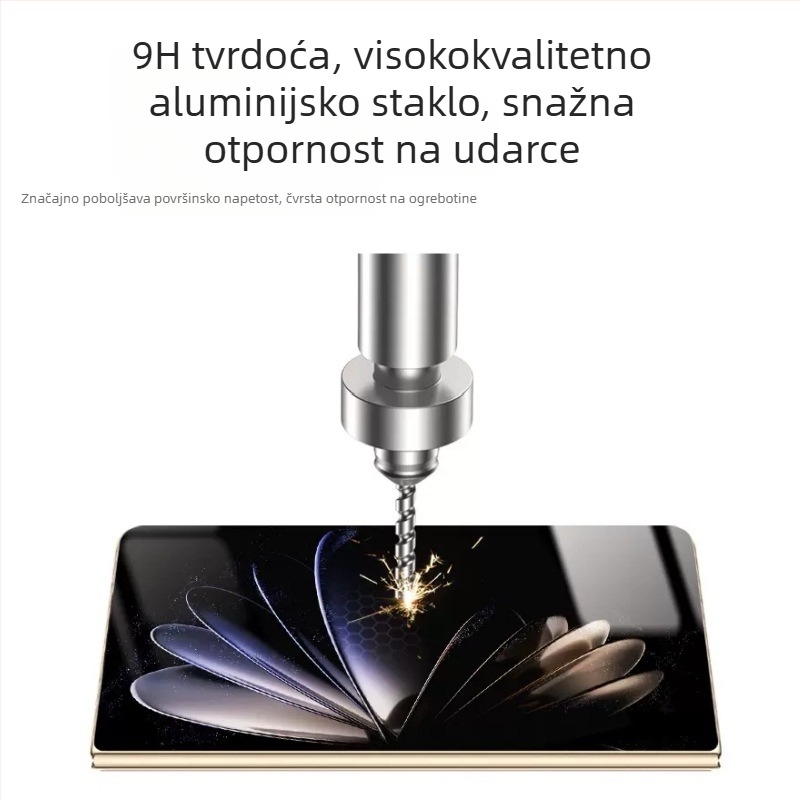 Prednje staklo zaštitno za Motorola Edge50 Pro — mat završetak, zaštita od plavog svjetla, protiv otisaka prstiju, otporno na prašinu