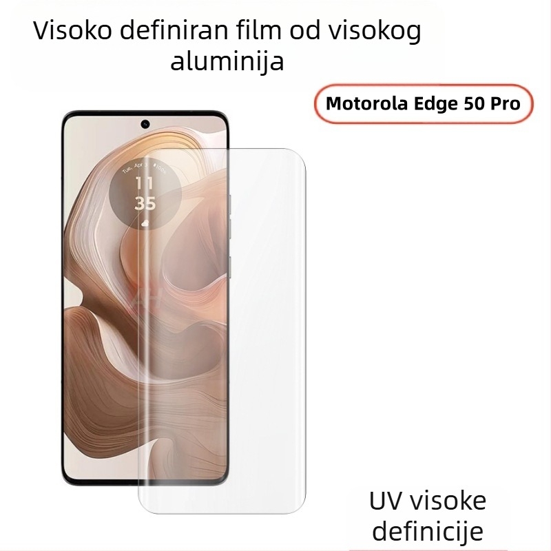 Prednje staklo zaštitno za Motorola Edge50 Pro — mat završetak, zaštita od plavog svjetla, protiv otisaka prstiju, otporno na prašinu