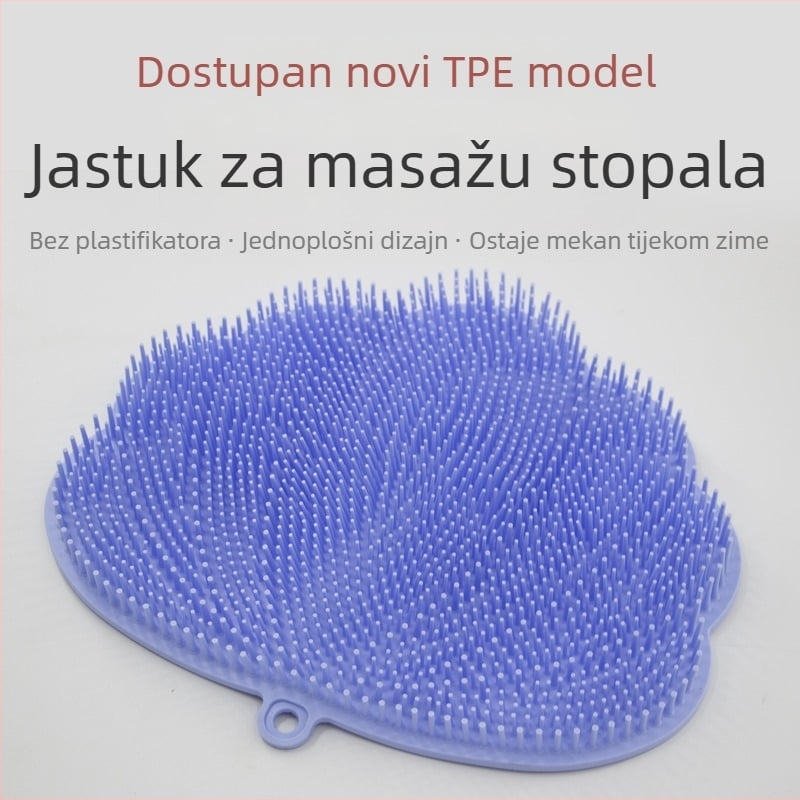 Četka za kupanje za masažu leđa | Silver Shuo | Materijal: TPE | Uvoz: Ne | Opće namjene