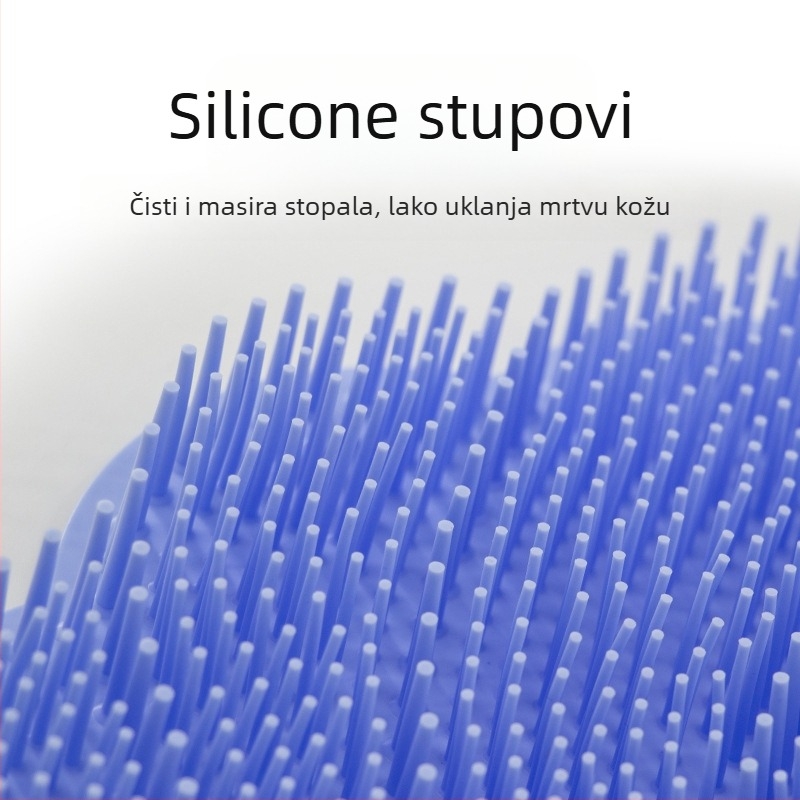 Četka za kupanje za masažu leđa | Silver Shuo | Materijal: TPE | Uvoz: Ne | Opće namjene
