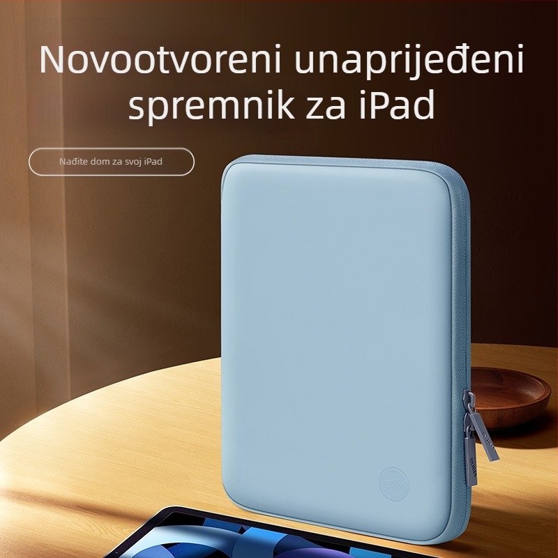 Futrola za tablet iPad, PU materijal, prozračna i vodootporna, poliester podstava, gradski minimalistički stil