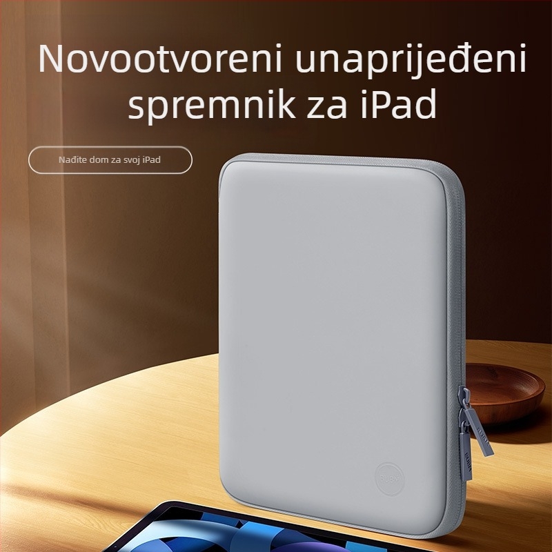 Futrola za tablet iPad, PU materijal, prozračna i vodootporna, poliester podstava, gradski minimalistički stil
