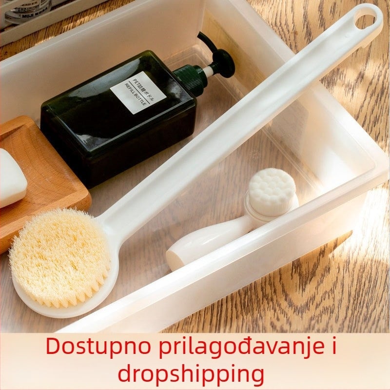 Tuš i masažna četka — Ruibika, mekane čekinje od PP+nylona, za odrasle, paket 50 komada, prilagodba dostupna