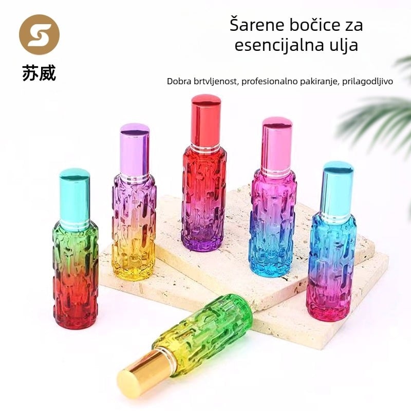 Bočica parfema, staklena, završetak sprejem, prazna bočica, Solvay marka, podrijetlo Jiangsu