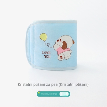 Novorođenački pojas za trbuh, pamuk prešivani fleece materijal, DoDojami/Doodle Jamie, za djecu 0–12 mjeseci