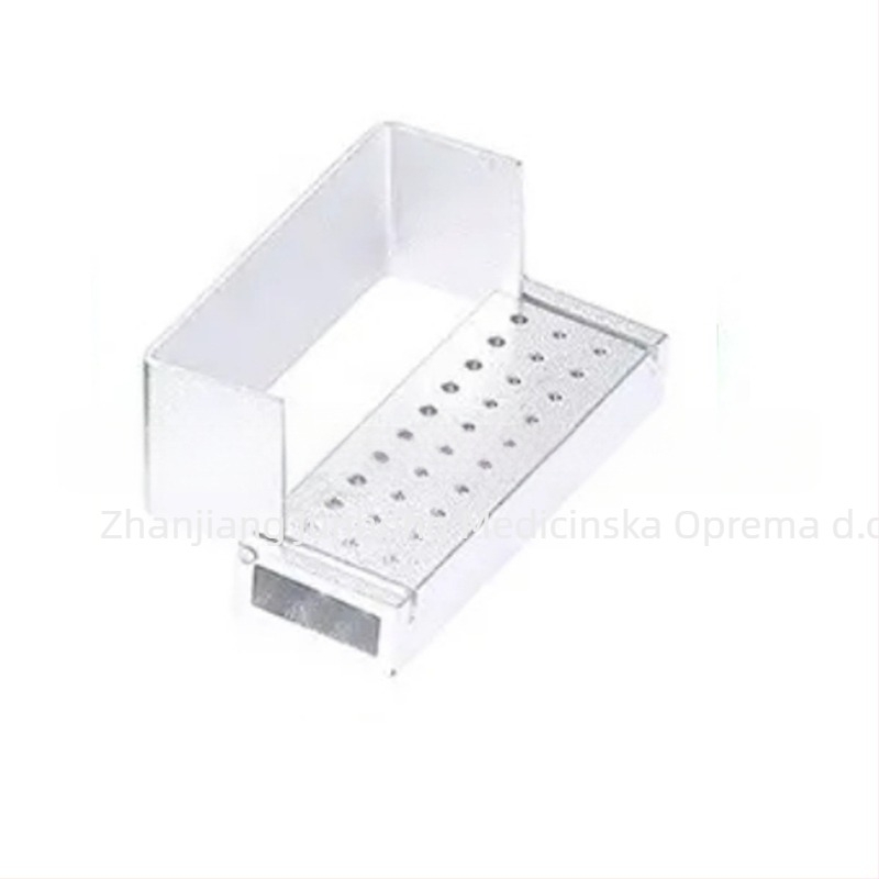 Dentalna kutija za pohranu igala, metalna, 30 rupa, sterilizacija, otporna na visoke temperature, JUMTOP