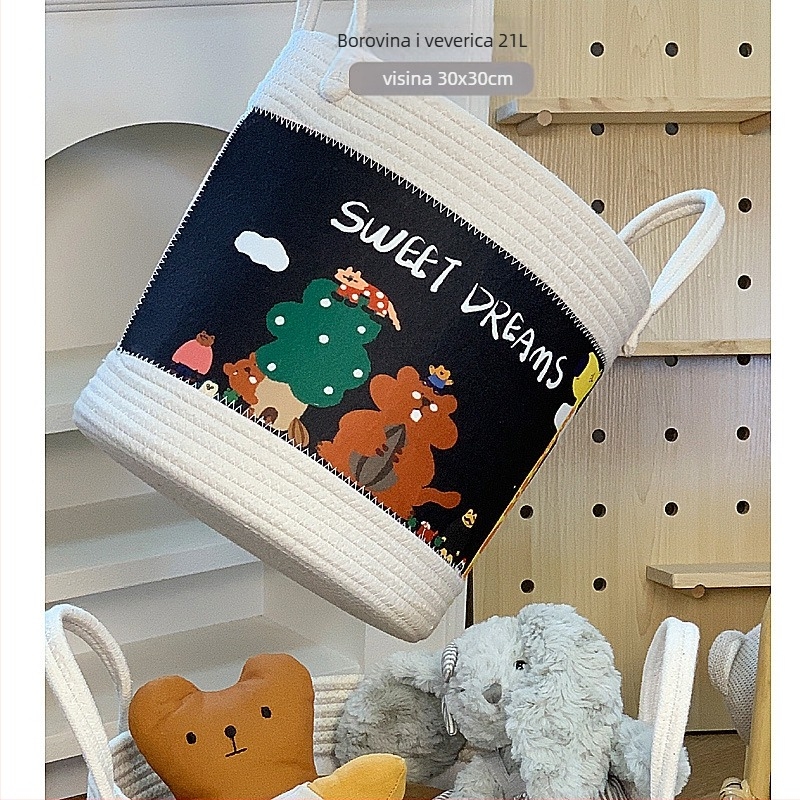 Tekstilni stolni spremnik za djecu, crtani stil, 1 kg, Nayi Liangpin