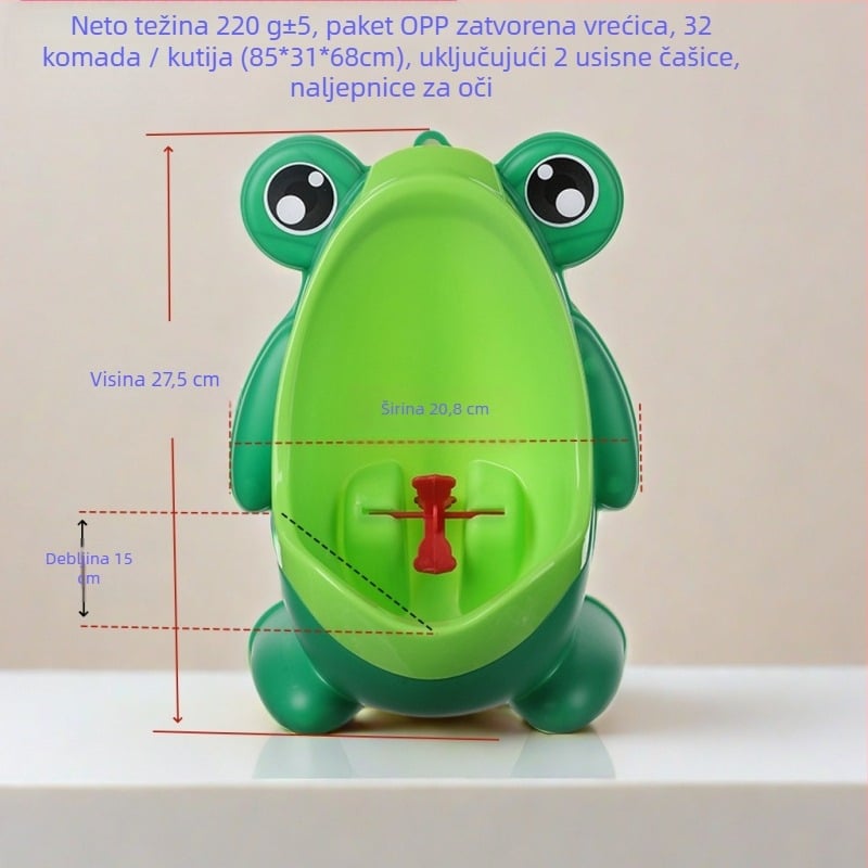 Dječji urin za dječake – stojeći, zidni, PP materijal, Heroic marka, Zhejiang porijeklo