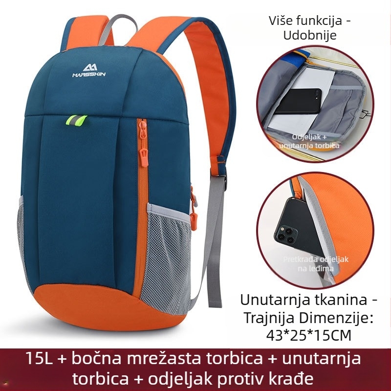 marsskin planinski ruksak, unisex, poliester 600D Oxford, za vanjske sportove, odrasli