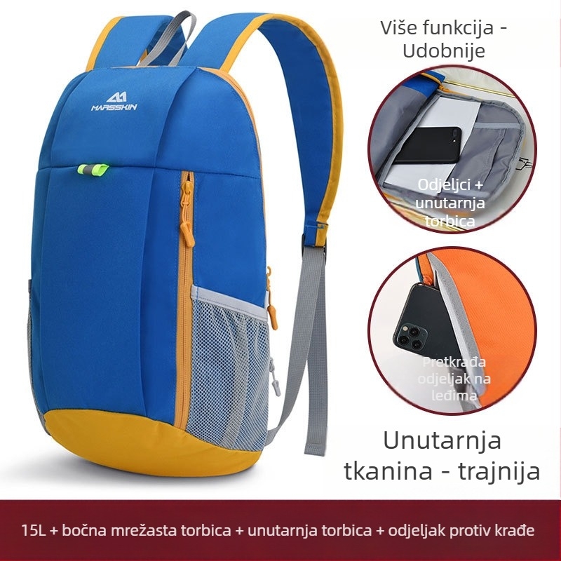 marsskin planinski ruksak, unisex, poliester 600D Oxford, za vanjske sportove, odrasli