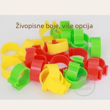 Označujući prsten peradi s otvorenom kopčom – za kokoši, patke i guske – Xin Baijia