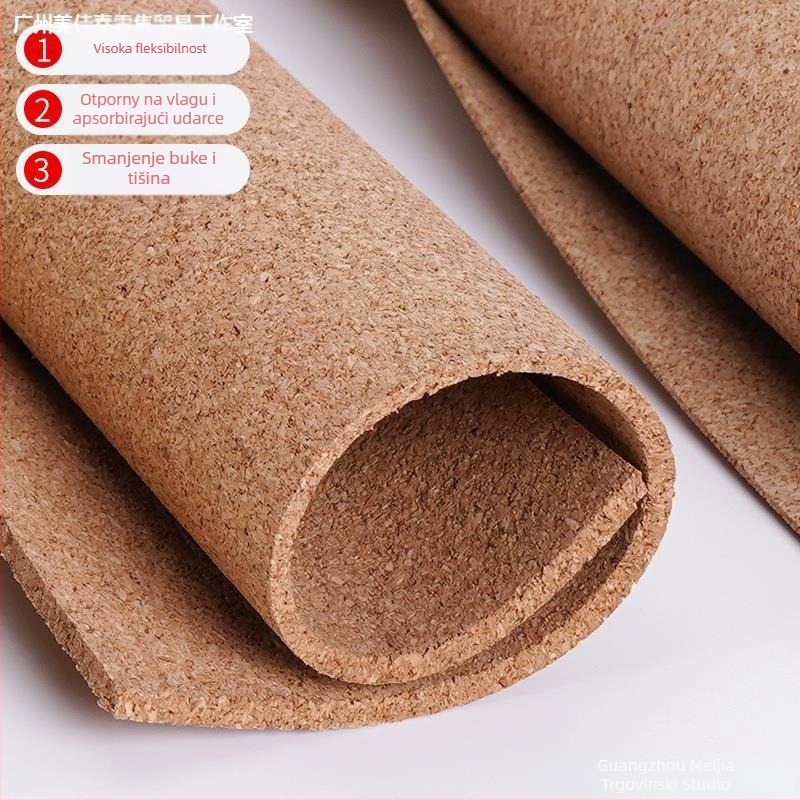 Panel visoke gustoće kore od mekog drveta za diorame i foto zid; čestice 2 mm fine/grube, 3 mm fine/grube, 6 mm grube