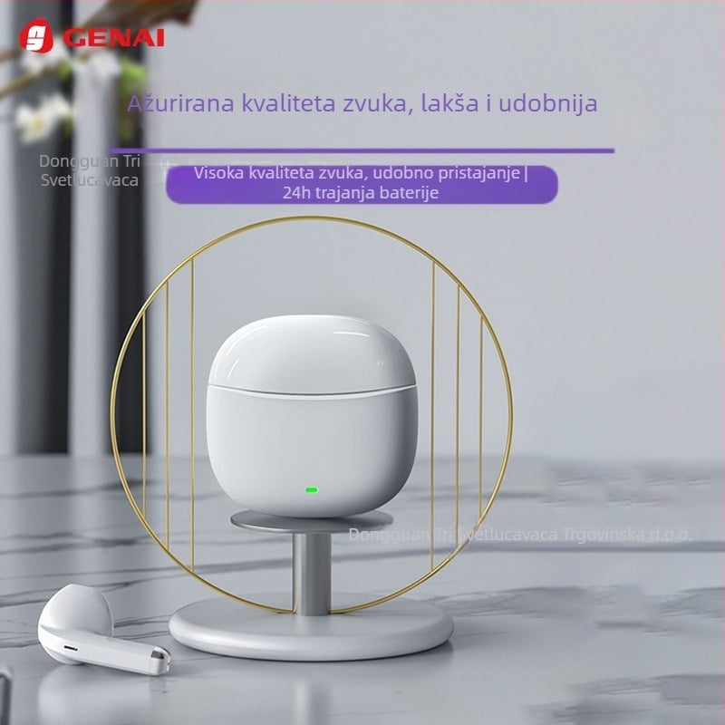 P210 Bežične True Wireless slušalice, dizajn polu-uho, redukcija buke, Bluetooth 5.4, domet 10 m, trajanje baterije >8 h