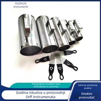 Metalni strugač za Orffove udarne instrumente, brenda Orff, porijeklo Hebei Langfang, pakiranje zatvorena vrećica, pogodno za glazbene instrumente
