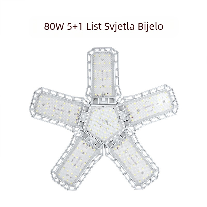 Sklopiva LED lampa, 85-265V, 120° snop, dimmabilna, B22/E27 utičnice, model CHX-YZD