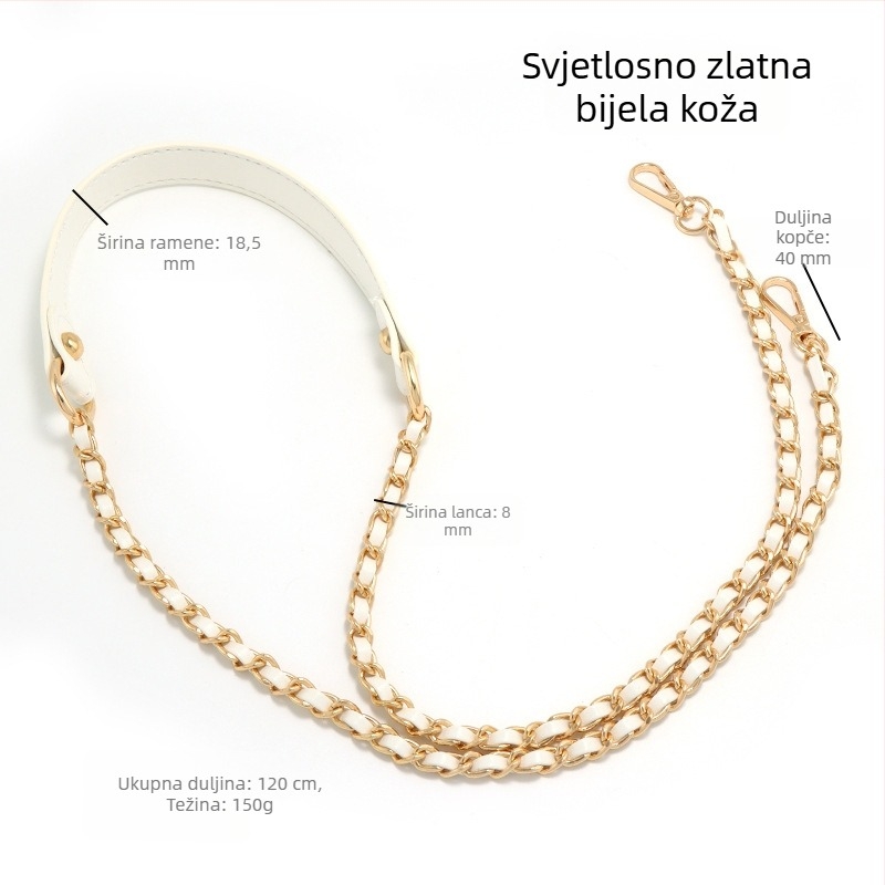 Metalni remen za rame, otporan na habanje, smanjuje opterećenje, prilagodljiv