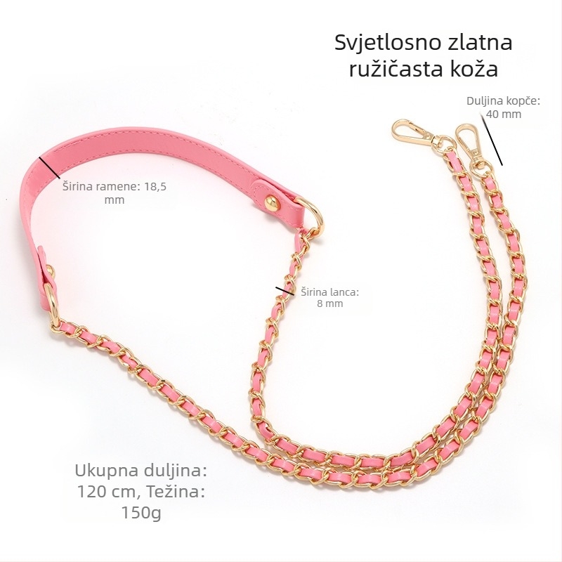 Metalni remen za rame, otporan na habanje, smanjuje opterećenje, prilagodljiv