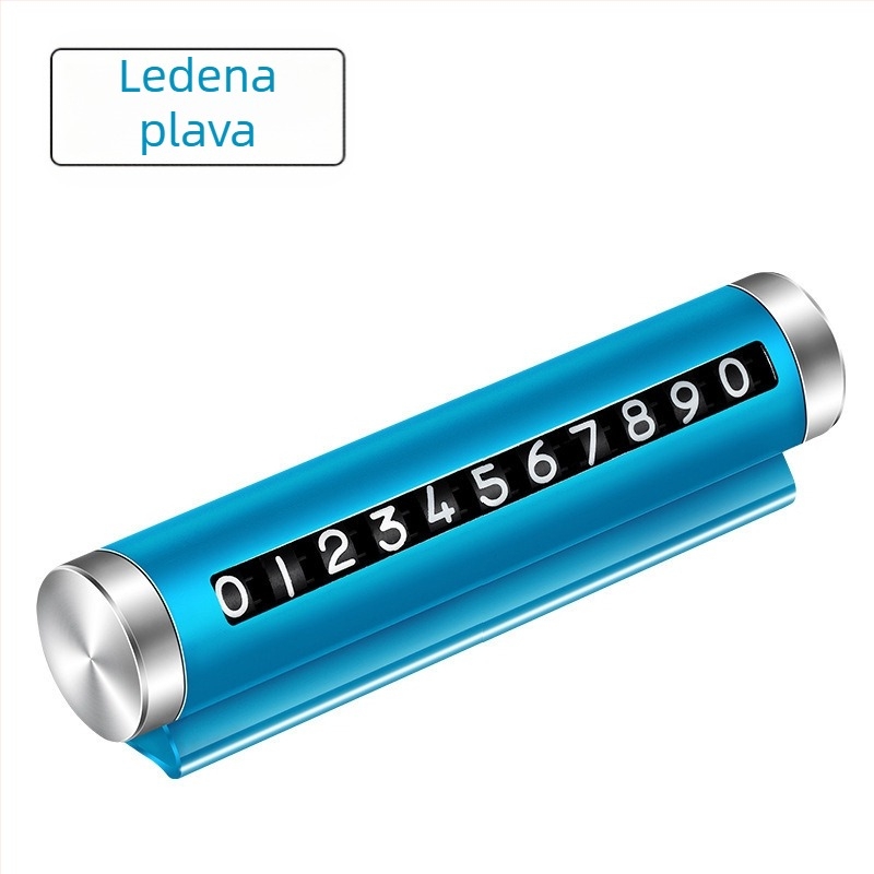 Privremena pločica za parkiranje Songtuo sa skrivenim metalnim valjkom, model T2, metalna konstrukcija, ispisan logo, prilagođavanje dostupno.