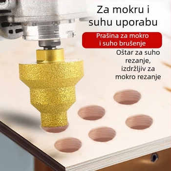 Melton DCK07 Konusni reamer za dijamantne pločice i mramor, brazing