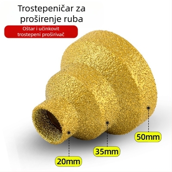 Melton DCK07 Konusni reamer za dijamantne pločice i mramor, brazing