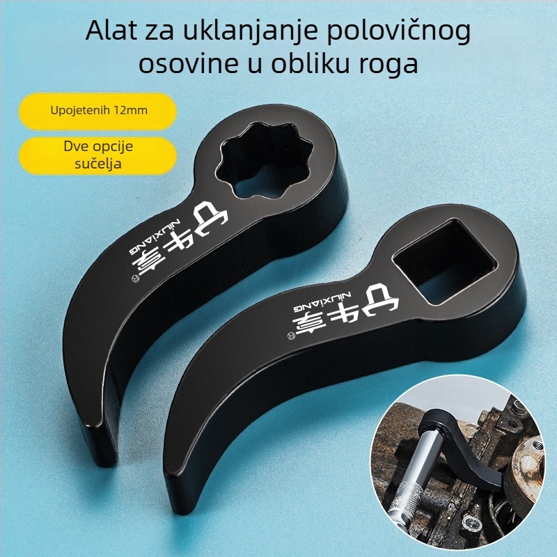 Ojačani pomoćni alat tip roga za djelomično demontažu – šesterokutna glava, visoko ugljični čelik, Enjoy