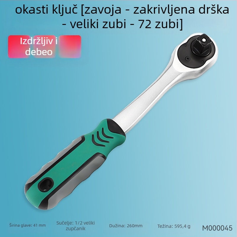 Ojačani pomoćni alat tip roga za djelomično demontažu – šesterokutna glava, visoko ugljični čelik, Enjoy