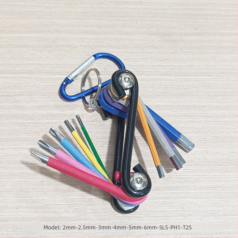 Rongbang Set šesterokutnih ključeva s kuglastim vrhom, CR-V čelik