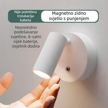 Zidno svjetlo u nordijskom stilu, ABS abažur i tijelo, napon do 36V