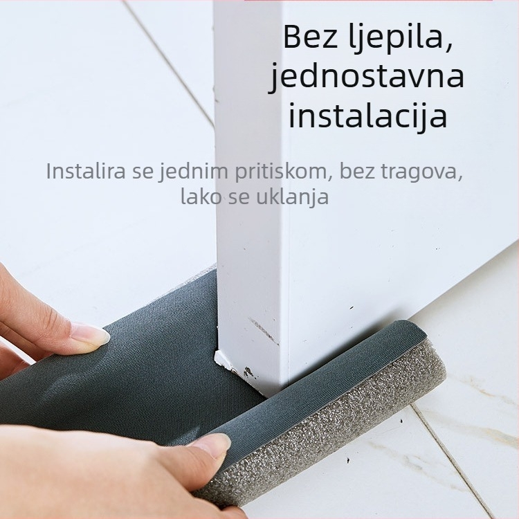 Brtvilo za donji prag vrata – Yueduo, tip brtvila za spojeve vrata, za vrata, visoka otpornost na temperaturu, otpornost na habanje, starenje i koroziju