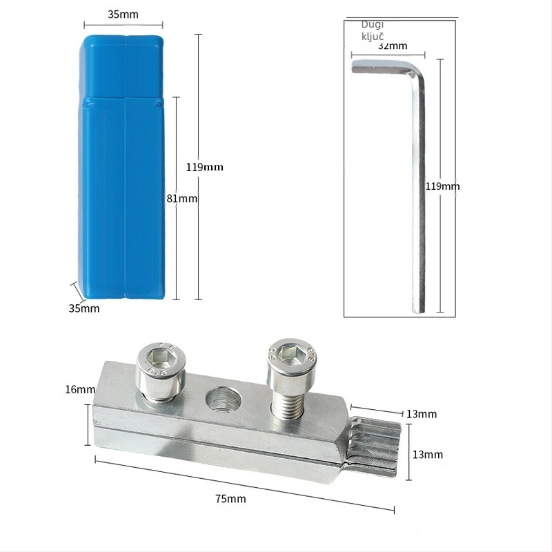 Dr. Giant Legura čelika – alat za vađenje prekinutih navoja iz slavine i cijevi