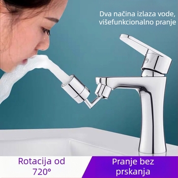 Kuhinjska slavina s bakrenim jezgrom ventila, vijčano pričvršćivanje, radna temperatura 0–100°C, nazivni tlak 200 psi, dvostruka konstrukcija