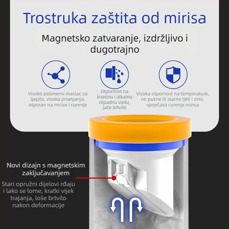 Prsten za WC flansu | Materijal: žuto uljno ljepilo | Stil: moderni minimalistički | Korištenje: zadano | Obrada: standardno