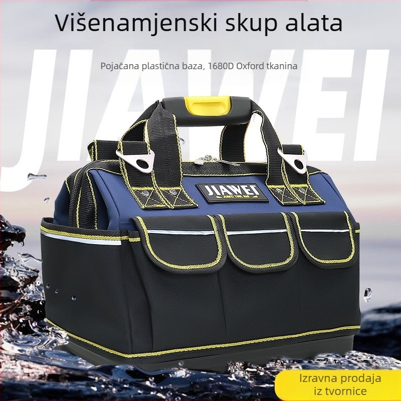 Torba alata za električare i stolare, 1680D platno, vodootporna i otporna na habanje, kapacitet 10L, opterećenje 15kg