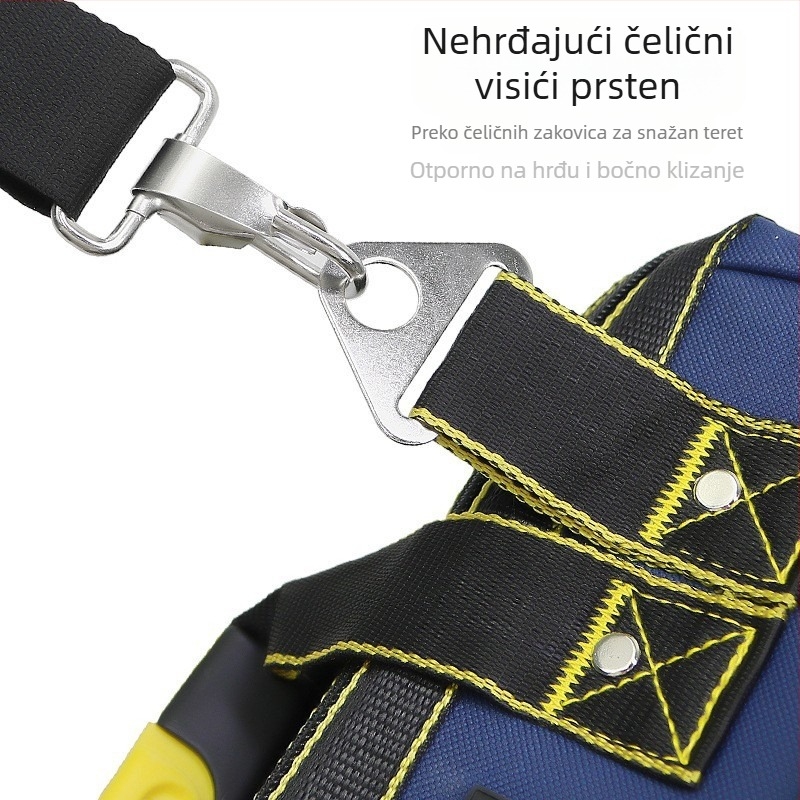 Torba alata za električare i stolare, 1680D platno, vodootporna i otporna na habanje, kapacitet 10L, opterećenje 15kg