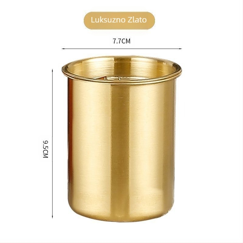 Nerđajući čelični pepeljara s poklopcem, oblik lijevke – za dom i ured, sprječava rasipanje pepela