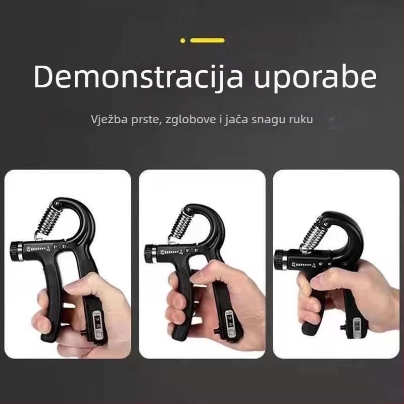 Profesionalni uređaj za jačanje hvata za muškarce – trening snage ruke, prstiju i zapešća