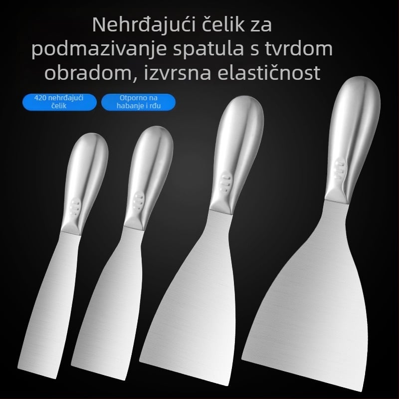 Kuhinjski alat od nehrđajućeg čelika za čišćenje masnih para, moderni minimalistički stil, mogućnost prilagodbe i otiska logotipa