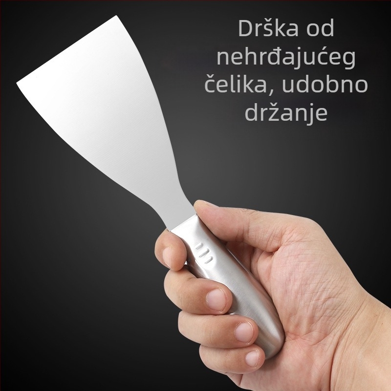 Kuhinjski alat od nehrđajućeg čelika za čišćenje masnih para, moderni minimalistički stil, mogućnost prilagodbe i otiska logotipa
