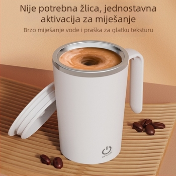 Prijenosna šalica za kavu s USB punjenjem i automatskim miješanjem