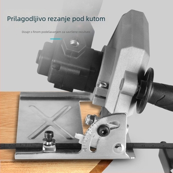 Višenamjenski set nastavaka za električne alate (Materijal: ABS + metal; Kompatibilan s ručnim bušilama, kružnim pilama, čekićima, reciprocima, lančanim pilama i kutnim brusilicama)