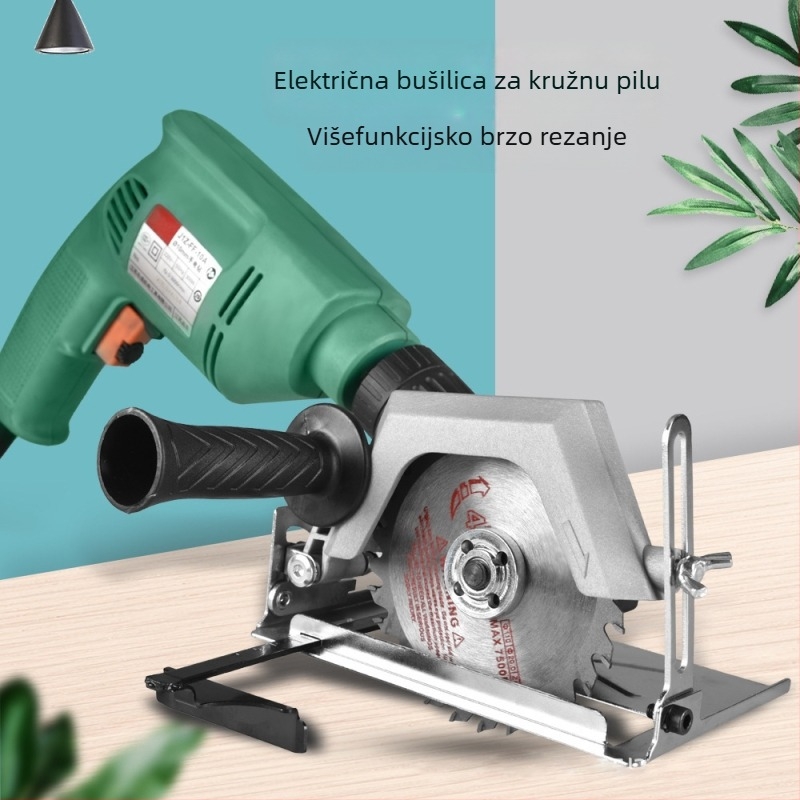 Višenamjenski set nastavaka za električne alate (Materijal: ABS + metal; Kompatibilan s ručnim bušilama, kružnim pilama, čekićima, reciprocima, lančanim pilama i kutnim brusilicama)