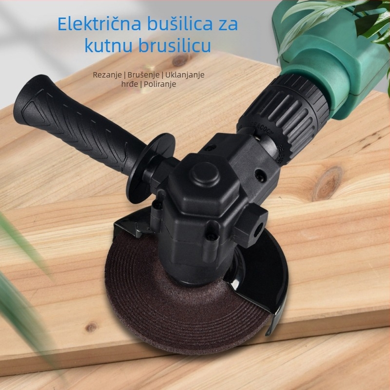 Višenamjenski set nastavaka za električne alate (Materijal: ABS + metal; Kompatibilan s ručnim bušilama, kružnim pilama, čekićima, reciprocima, lančanim pilama i kutnim brusilicama)