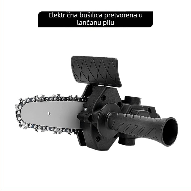 Višenamjenski set nastavaka za električne alate (Materijal: ABS + metal; Kompatibilan s ručnim bušilama, kružnim pilama, čekićima, reciprocima, lančanim pilama i kutnim brusilicama)