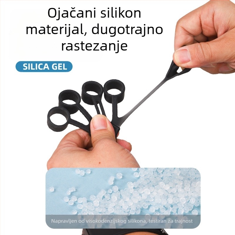 Silikonski trener prstiju za snagu hvata – trener prstiju za odrasle