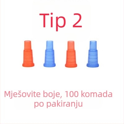 Jednokratni usnik za šisha – produženi plastični usnik, jednokratna upotreba, kutija 10 000 komada, Podrijetlo: Jinhua, Zhejiang
